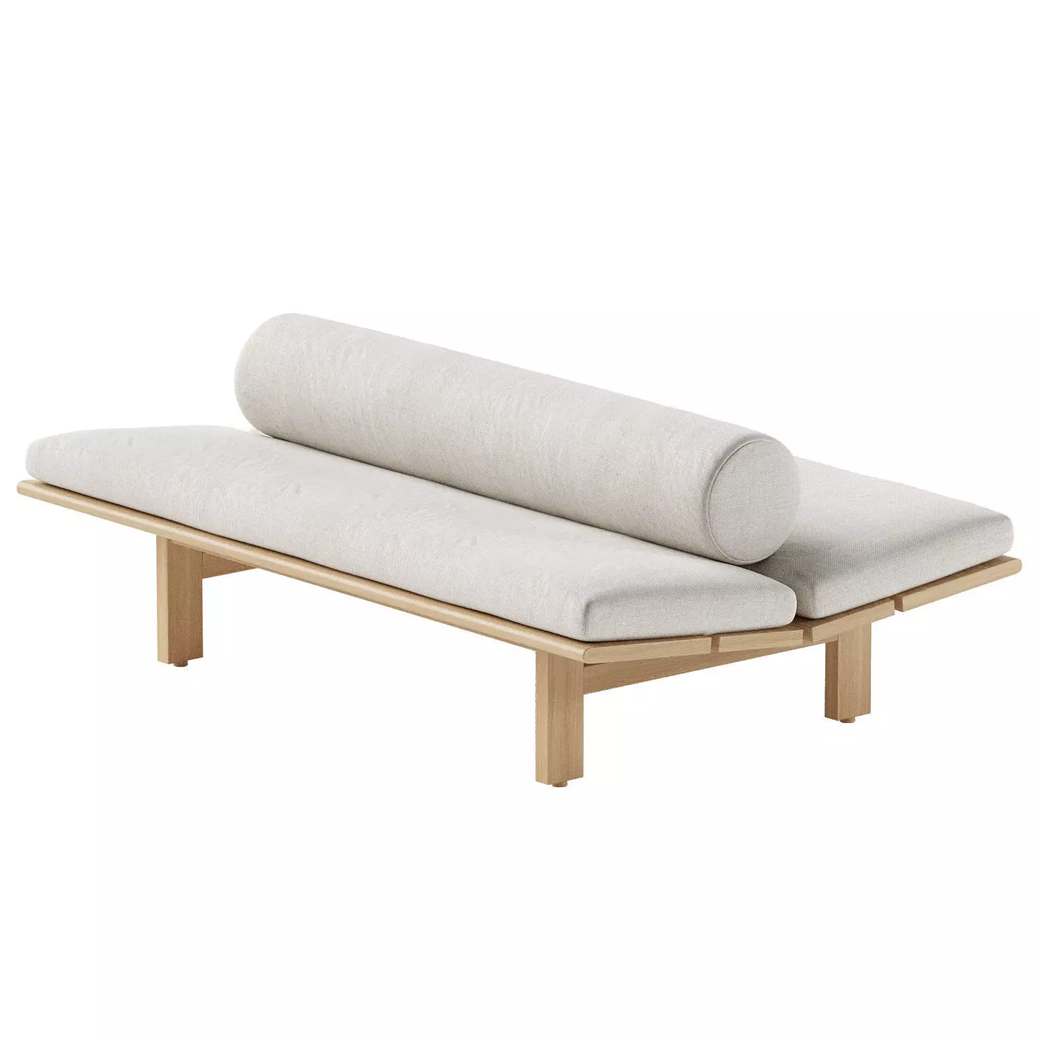 Utzons Bench 3D model_4