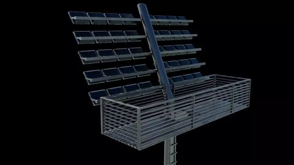 High Mast Stadium 3D model_16