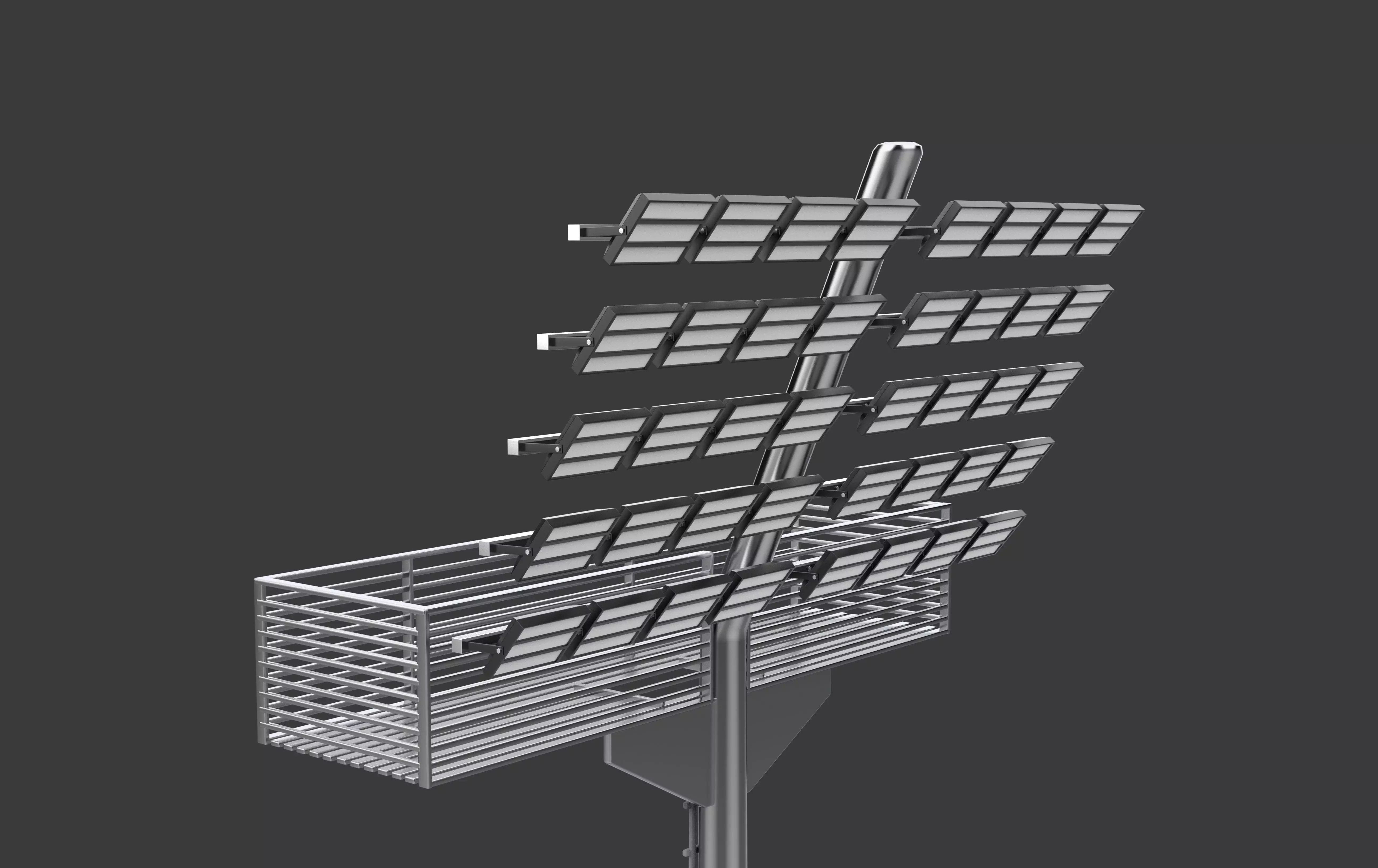 High Mast Stadium 3D model_6