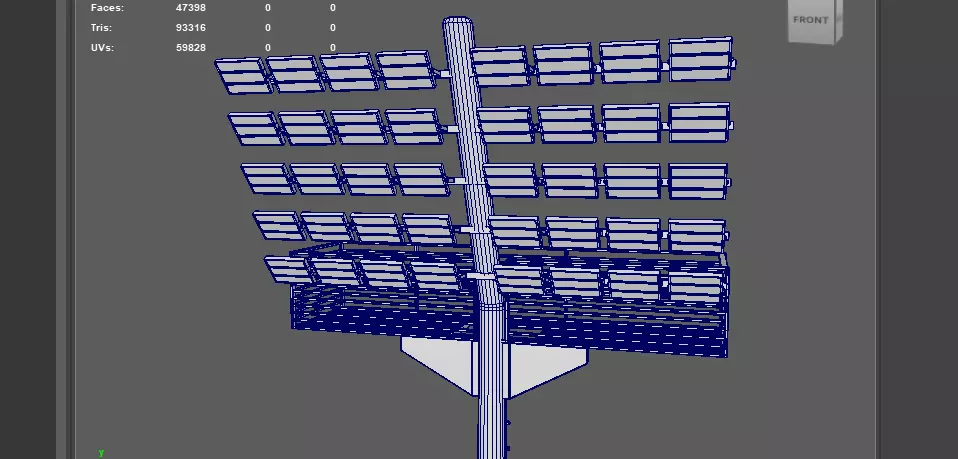 High Mast Stadium 3D model_24