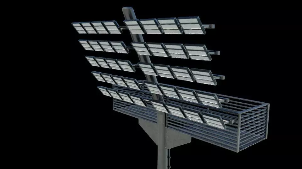 High Mast Stadium 3D model_11