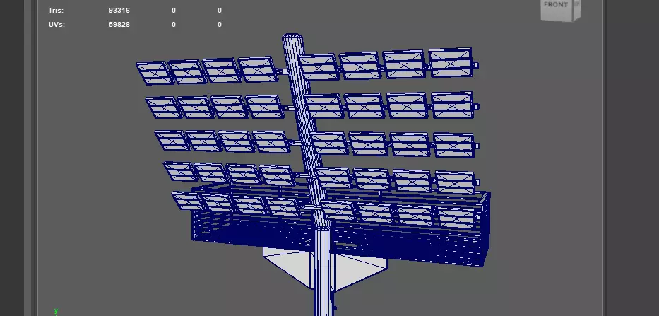 High Mast Stadium 3D model_22