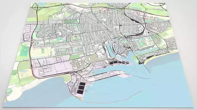 Cityscape Calais France