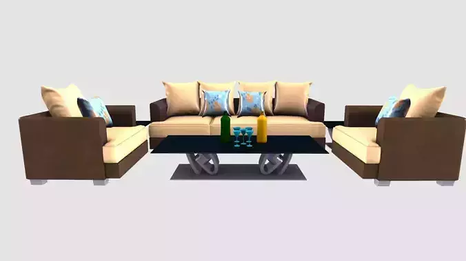 Sofa Set  and Table