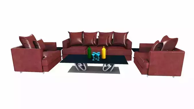 Sofa Set  and Table