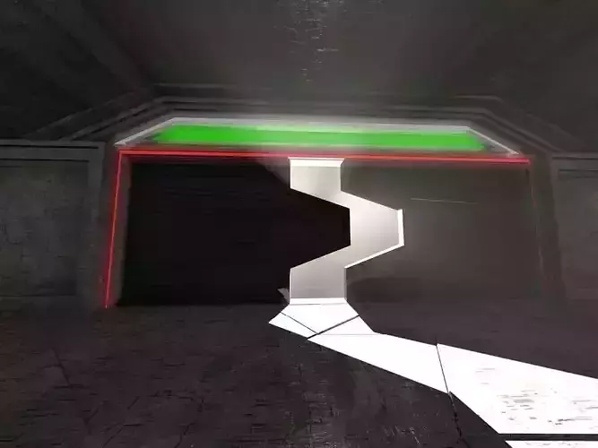 Space Hangar Ready to Render