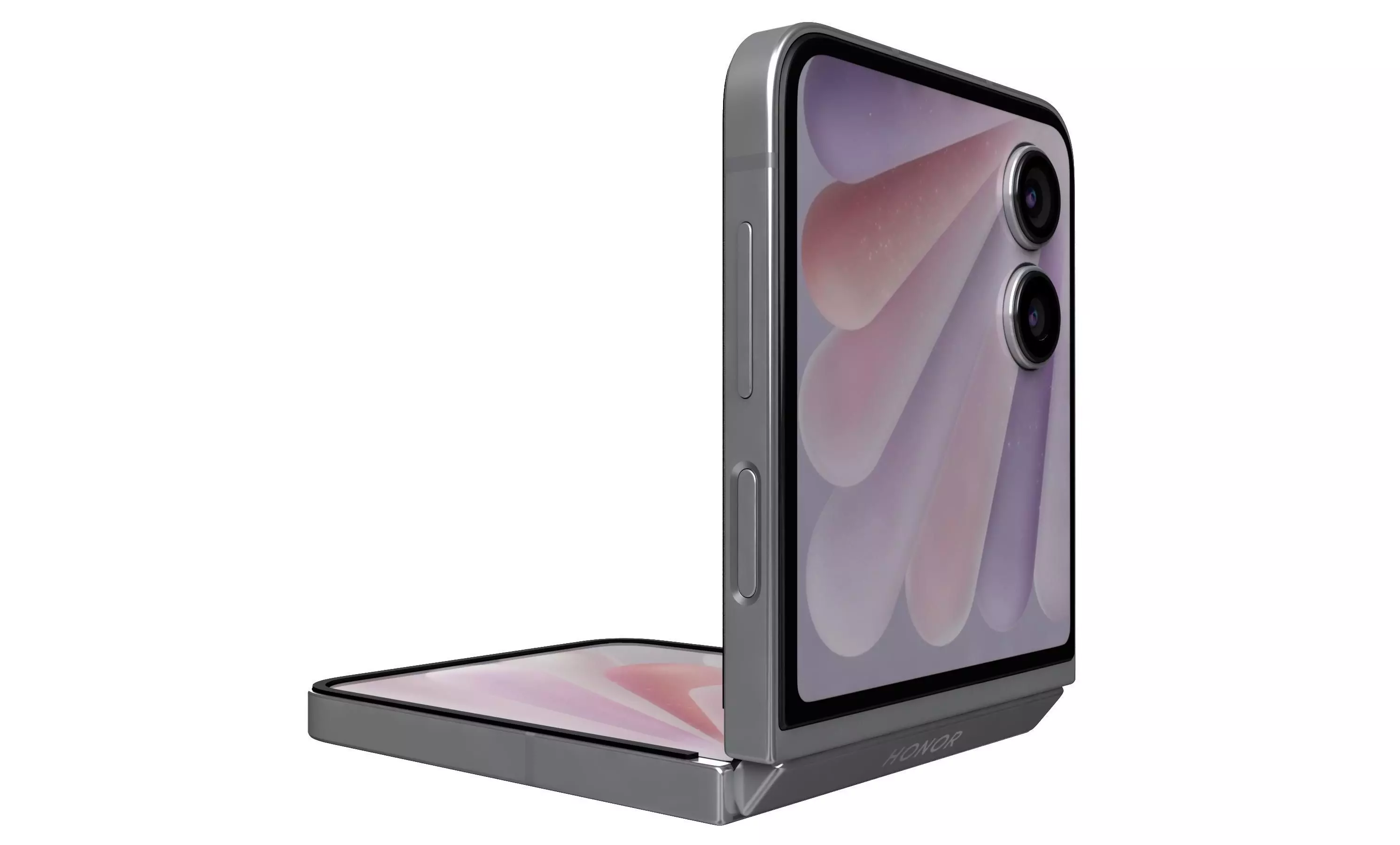 Honor Magic V Flip 2 Gray 3D model_19