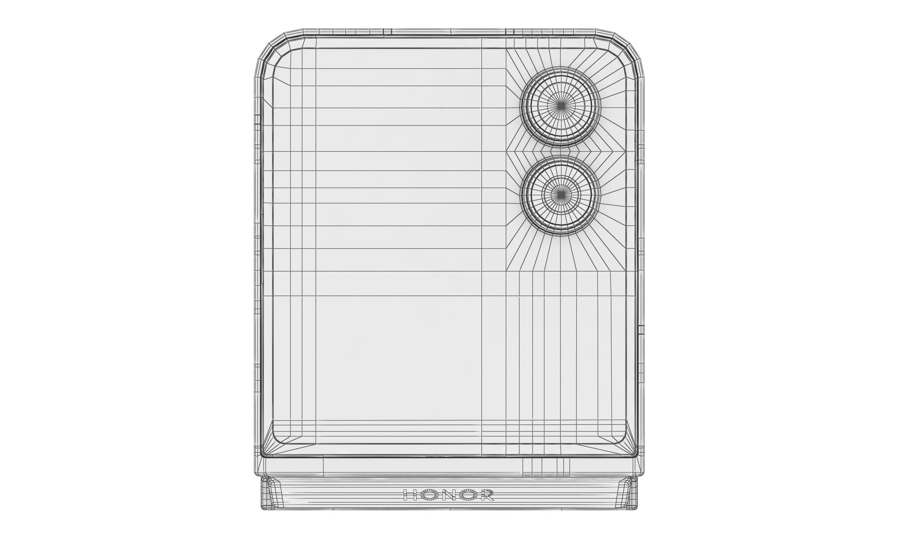 Honor Magic V Flip 2 Gray 3D model_9