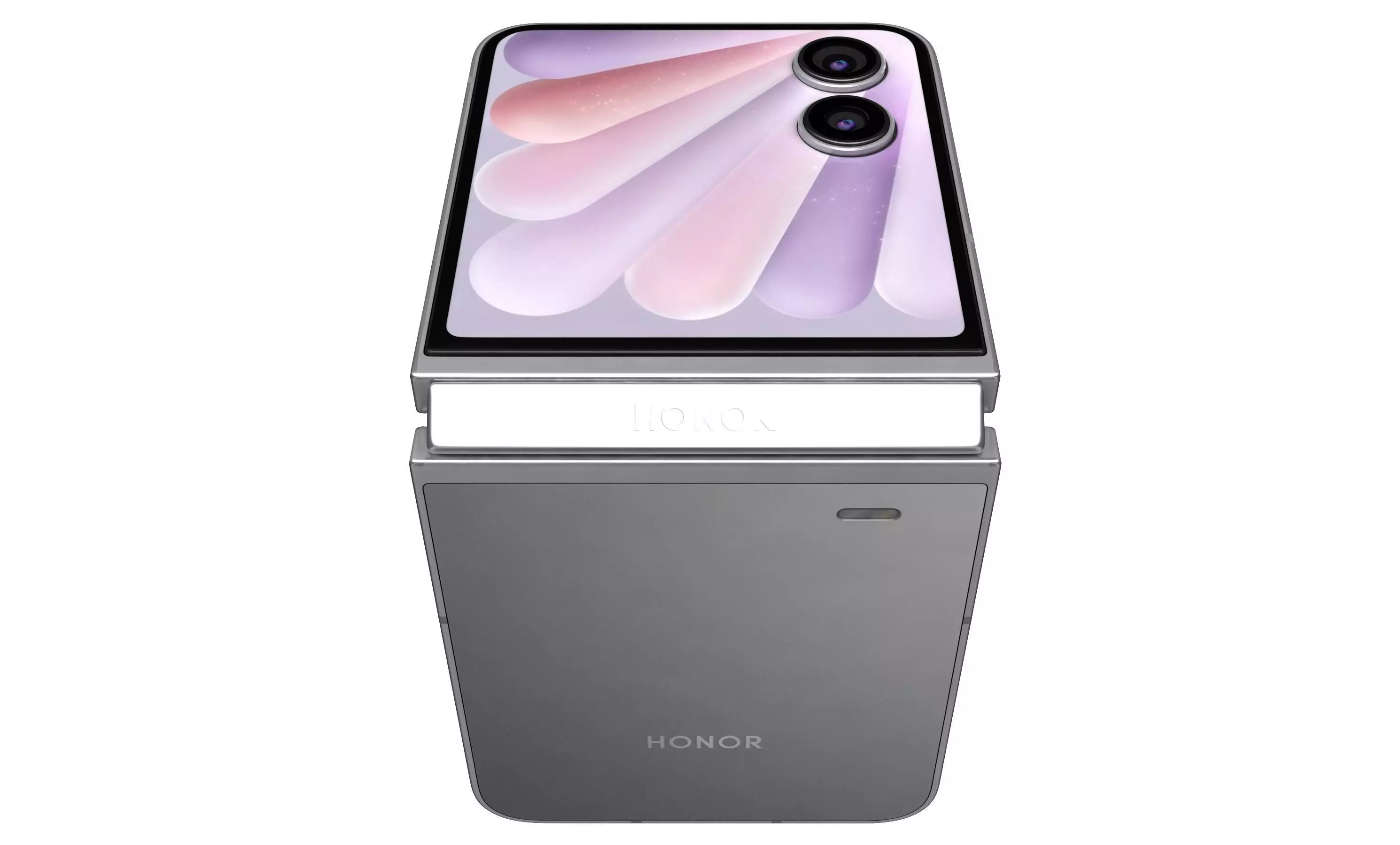 Honor Magic V Flip 2 Gray 3D model_4