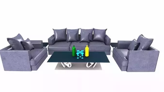 Sofa Set  and Table