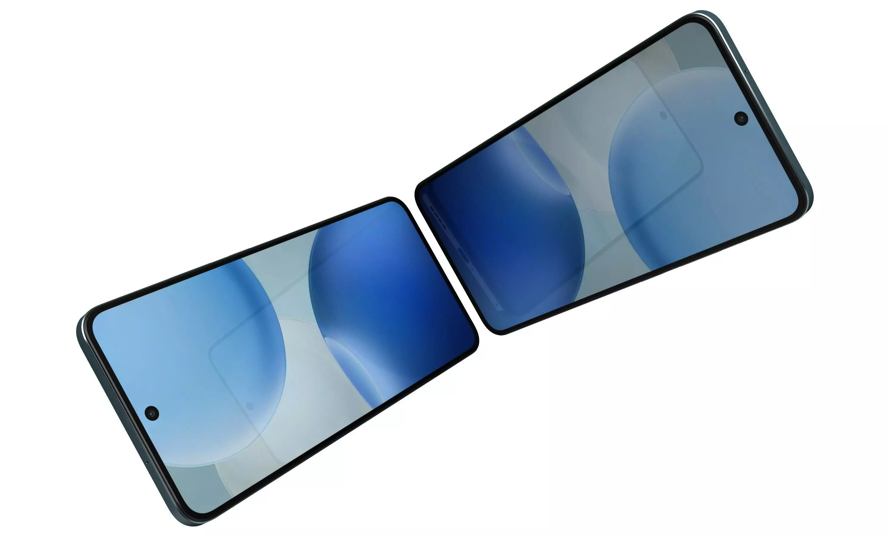 Realme P4 Pro Midnight Ivy 3D model_4