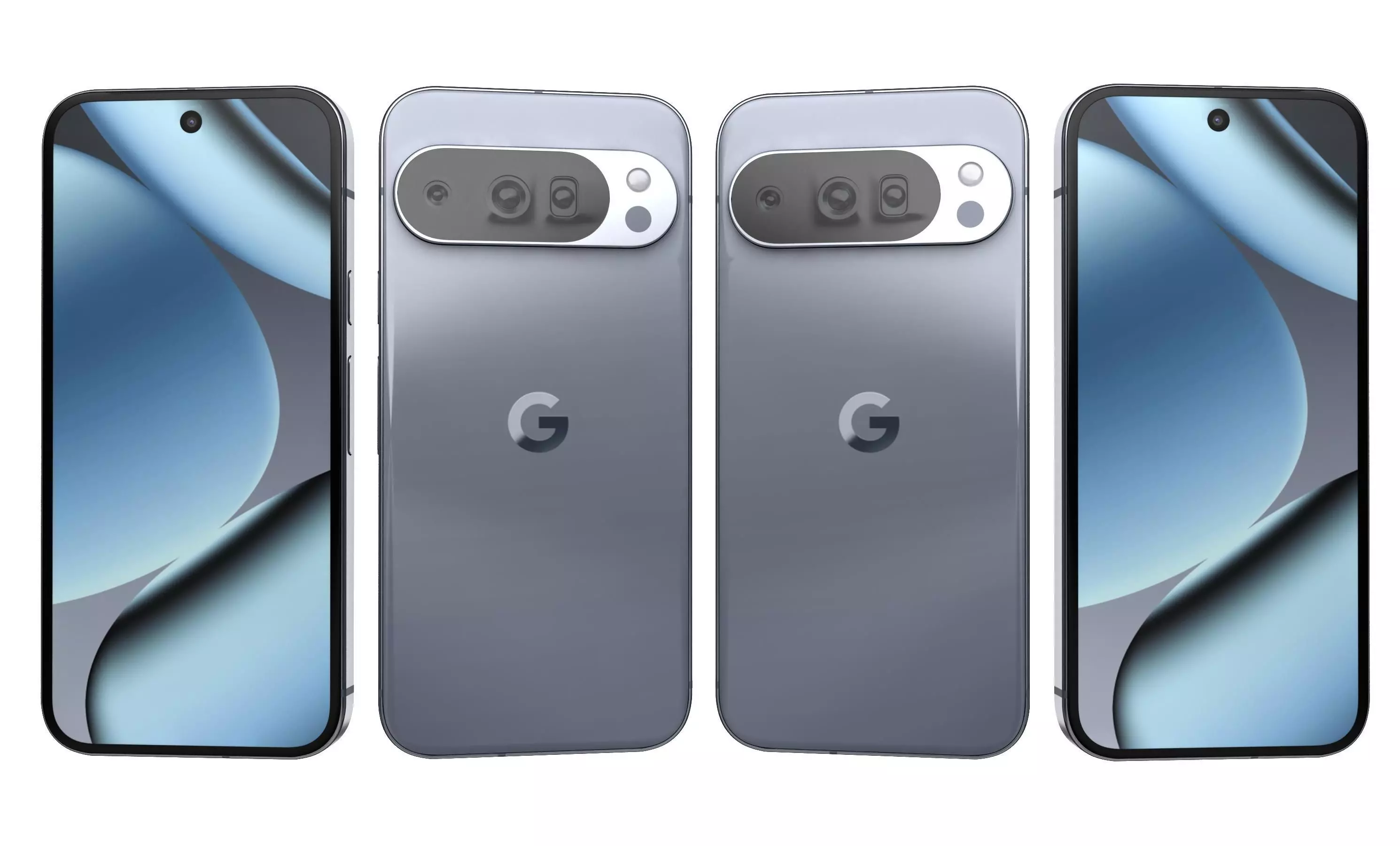 Google Pixel 10 Pro XL All Colors 3D model_2