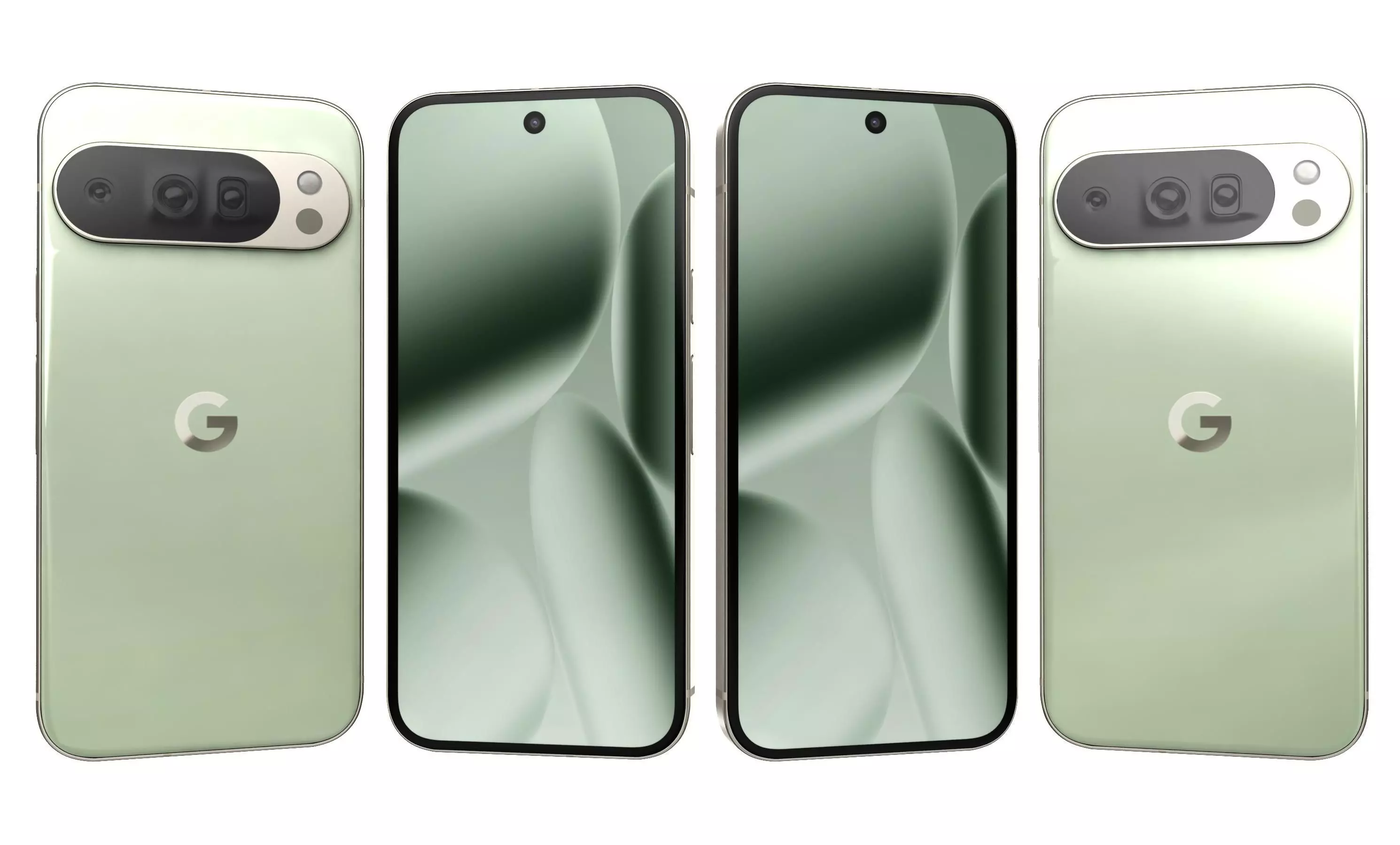 Google Pixel 10 Pro XL All Colors 3D model_1