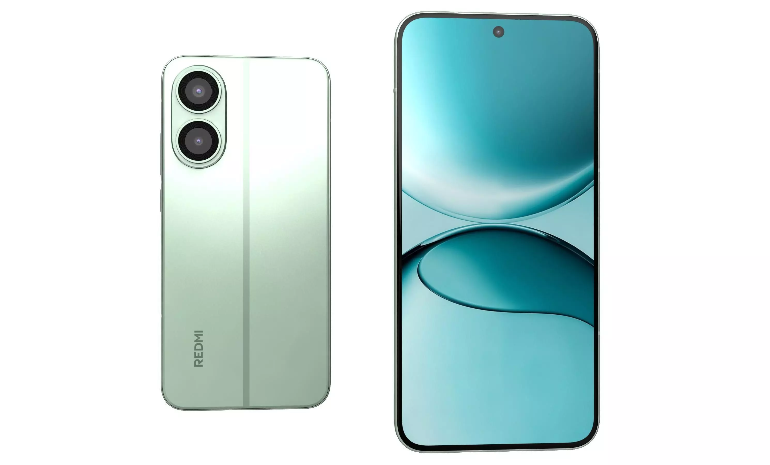 Xiaomi Redmi Turbo 4 Pro Green 3D model_2