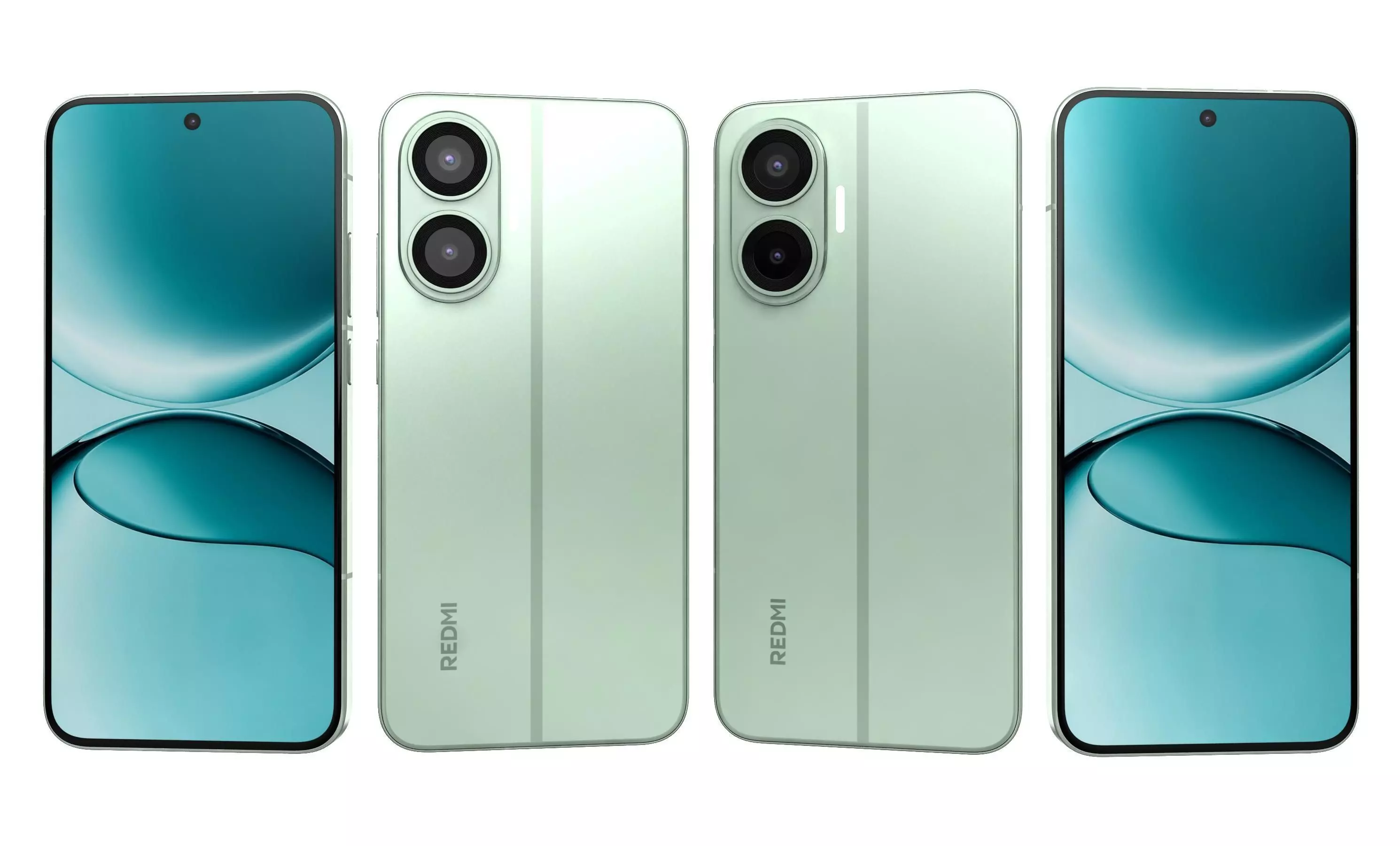 Xiaomi Redmi Turbo 4 Pro Green 3D model_28