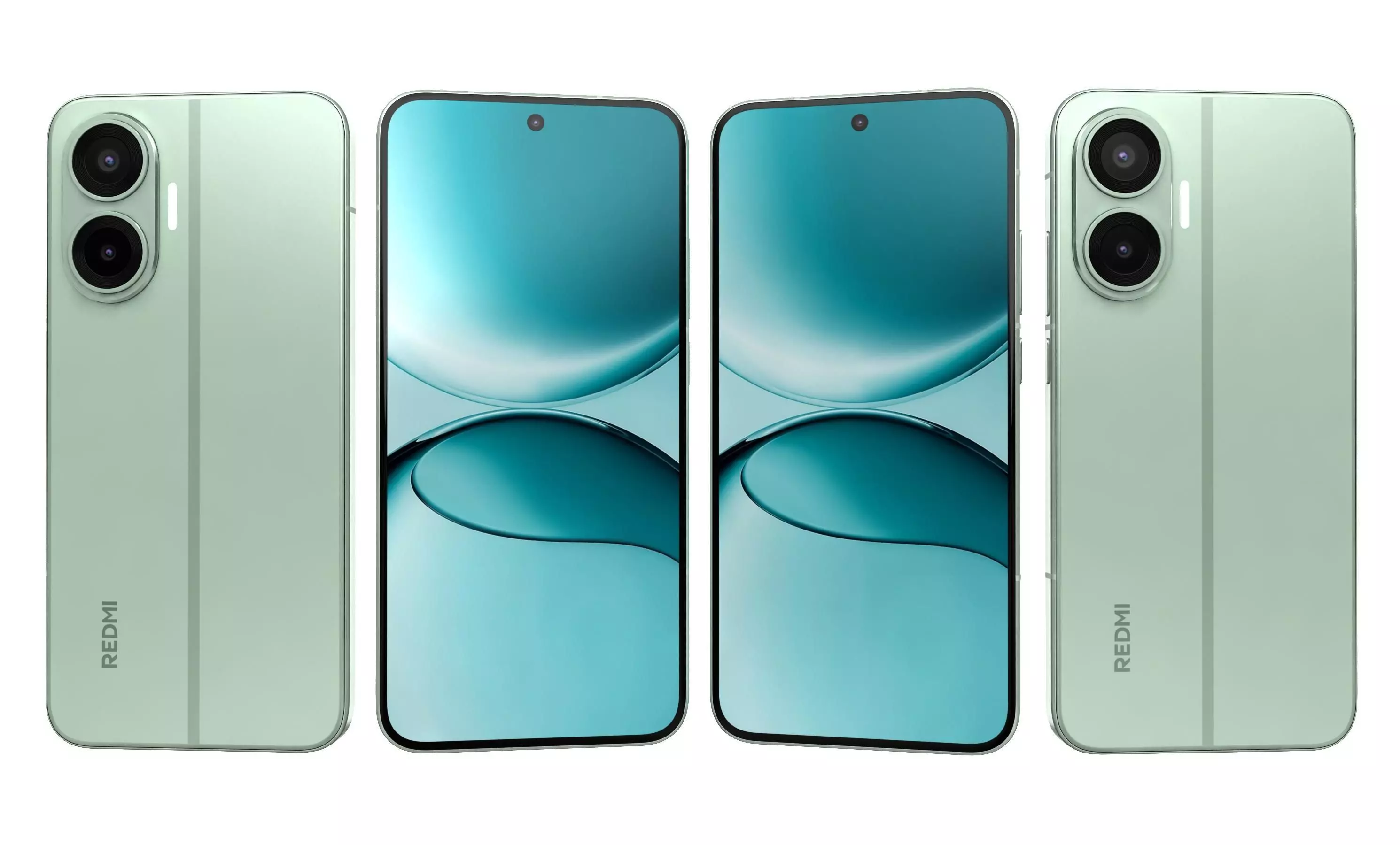 Xiaomi Redmi Turbo 4 Pro Green 3D model_30