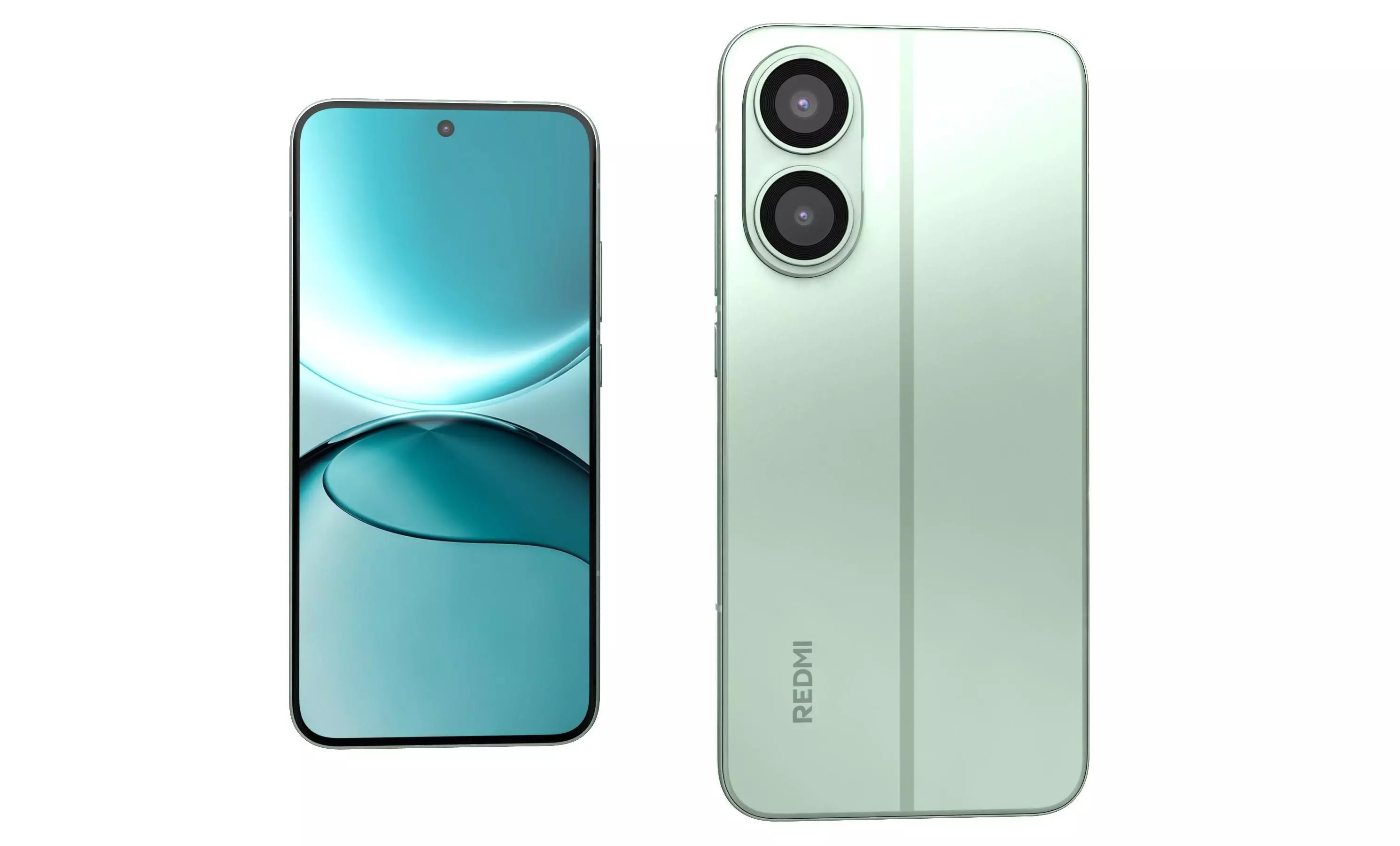 Xiaomi Redmi Turbo 4 Pro Green 3D model_0