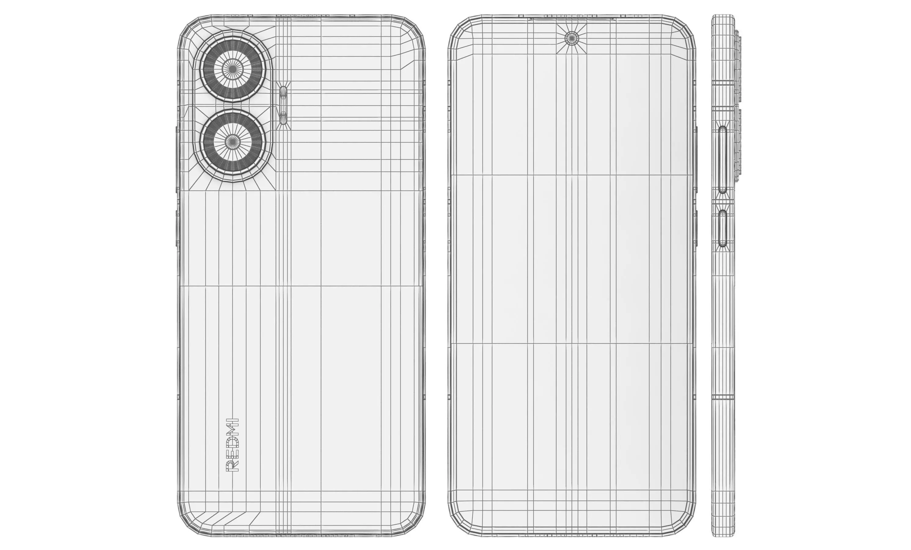 Xiaomi Redmi Turbo 4 Pro Green 3D model_14