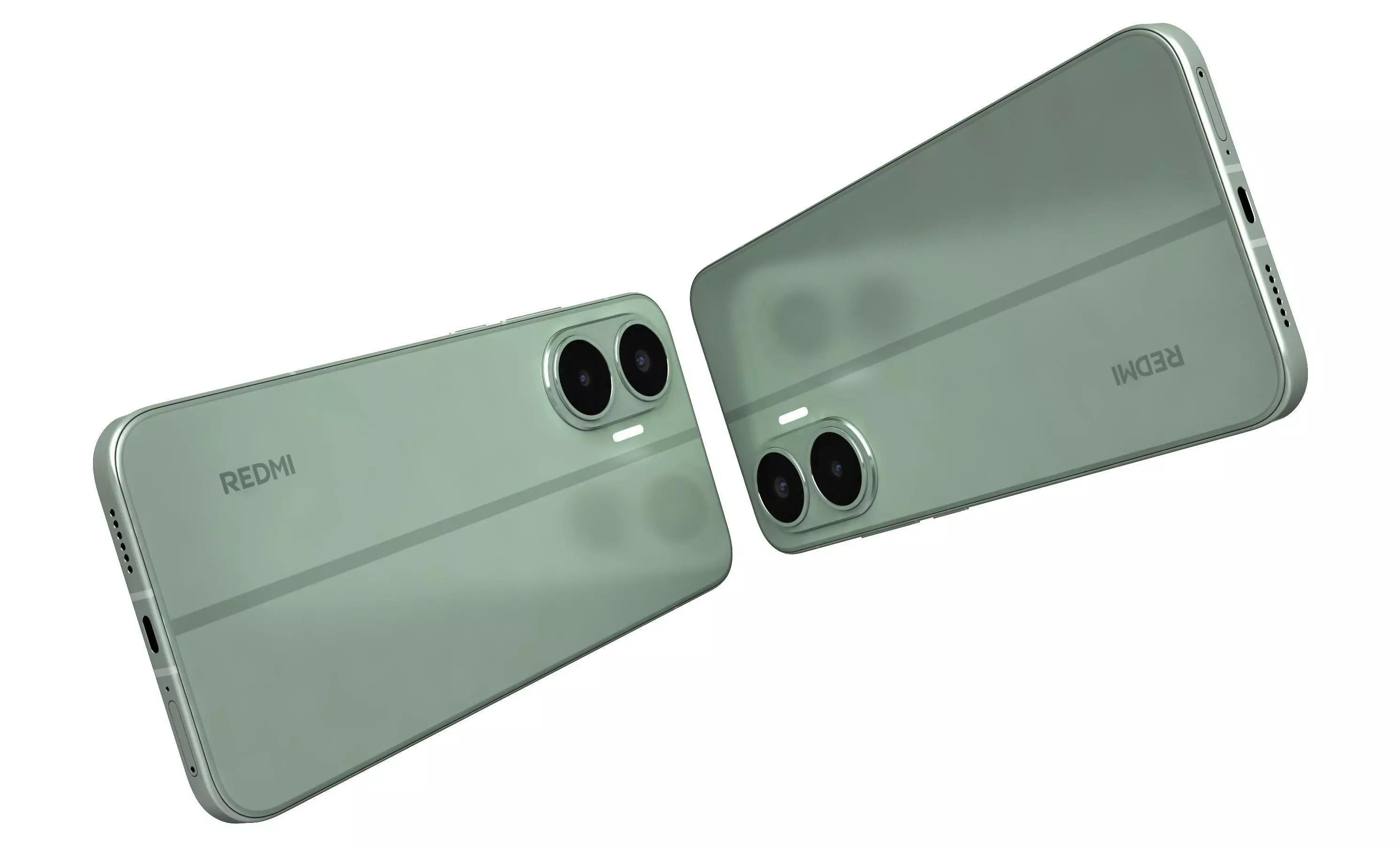 Xiaomi Redmi Turbo 4 Pro Green 3D model_5