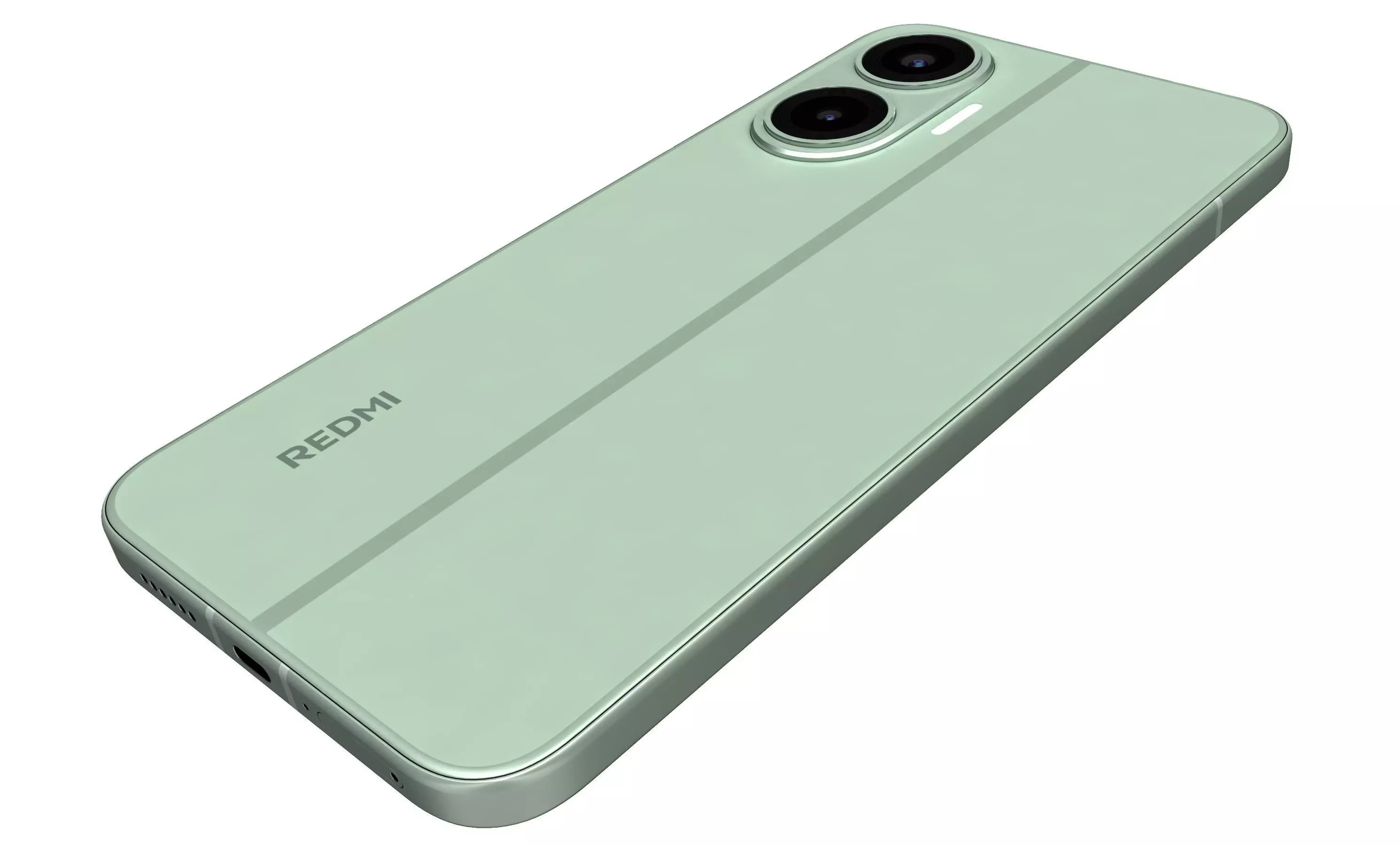 Xiaomi Redmi Turbo 4 Pro Green 3D model_11