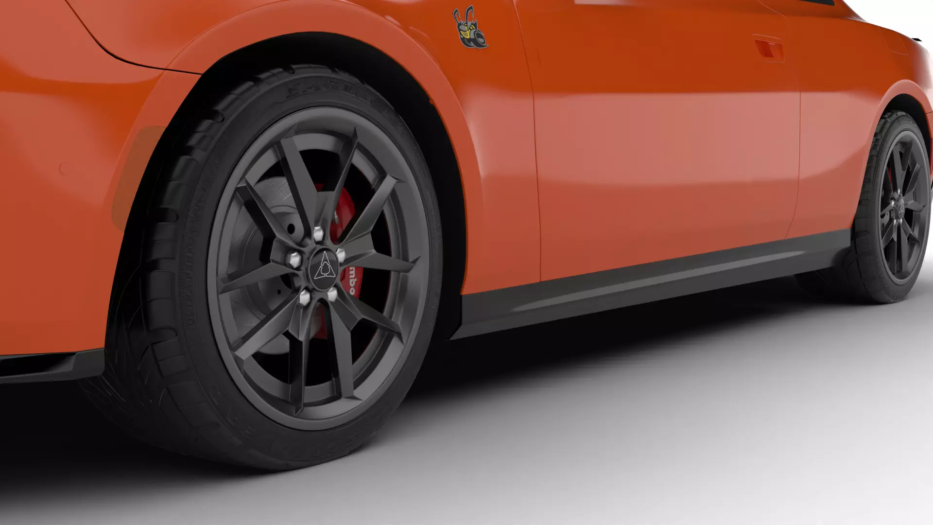 Dodge Charger Scat Pack SIXPACK 2026 3d model 3D model_8