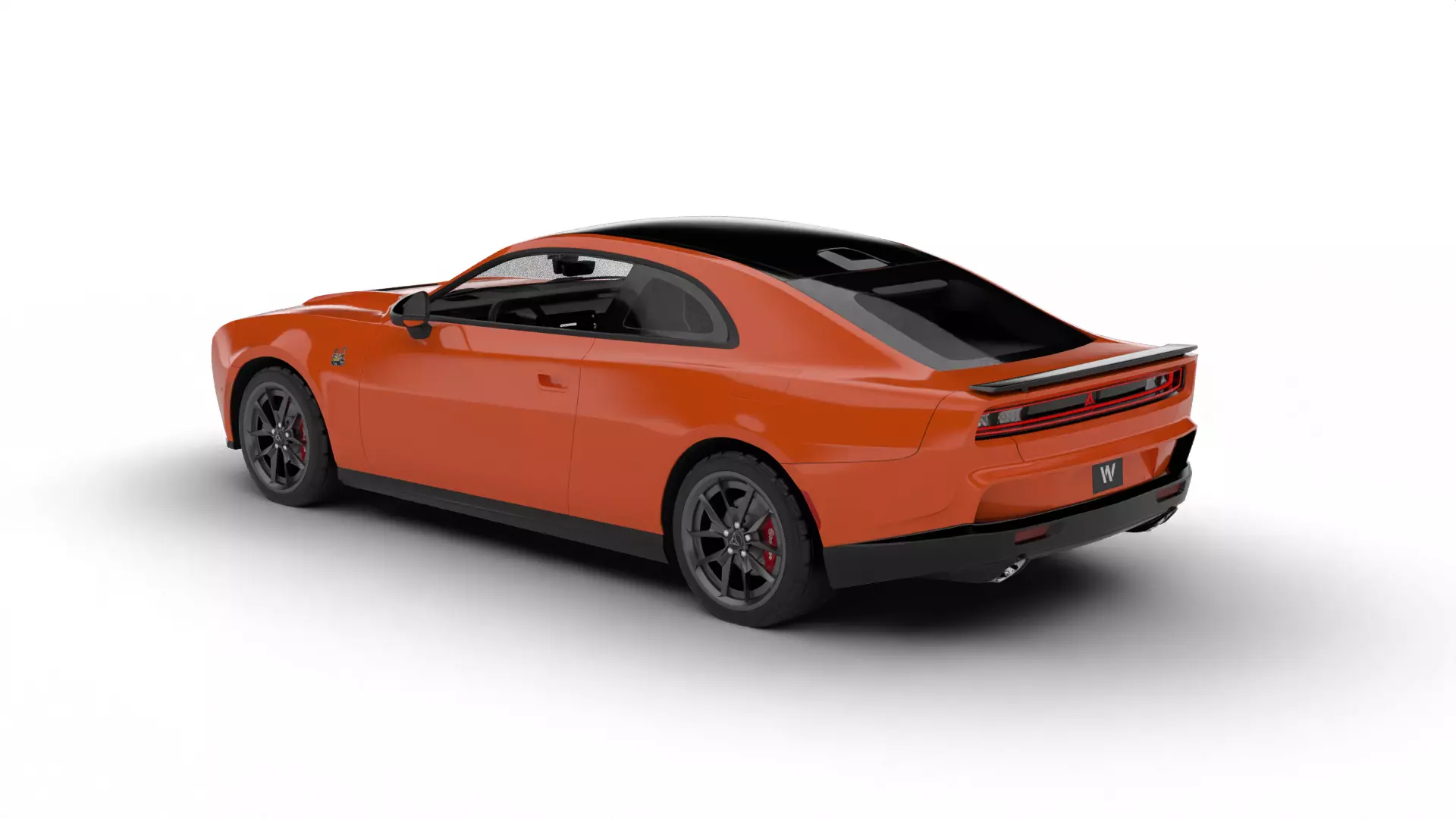 Dodge Charger Scat Pack SIXPACK 2026 3d model 3D model_3