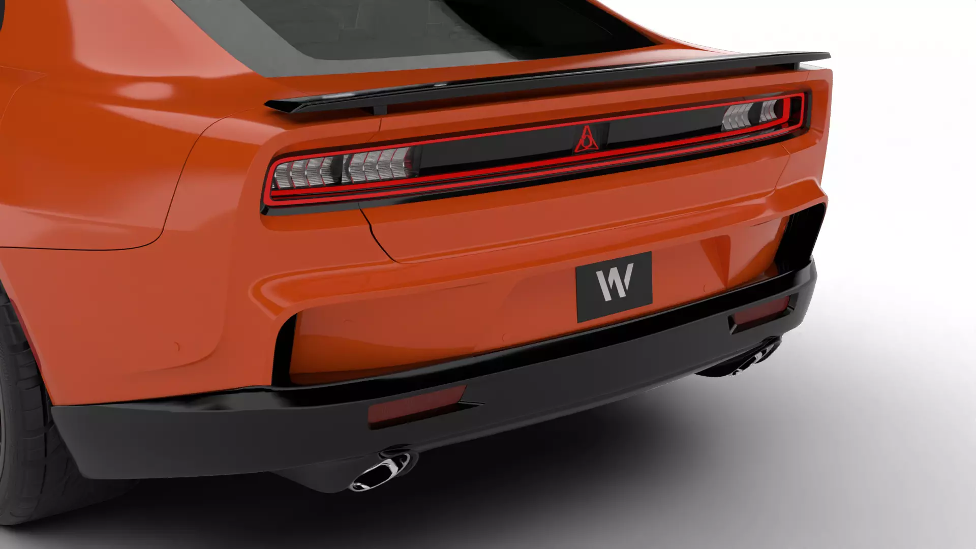 Dodge Charger Scat Pack SIXPACK 2026 3d model 3D model_7