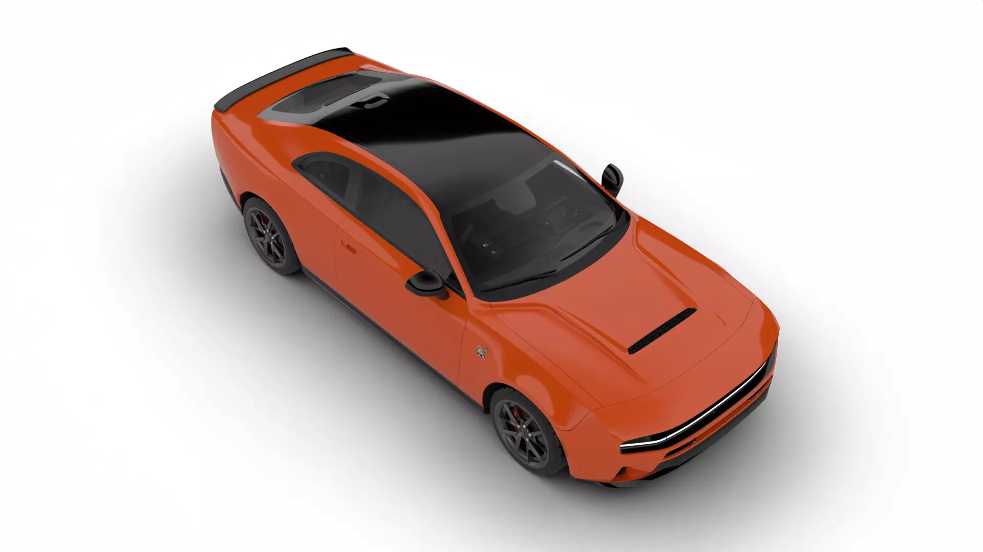 Dodge Charger Scat Pack SIXPACK 2026 3d model 3D model_12