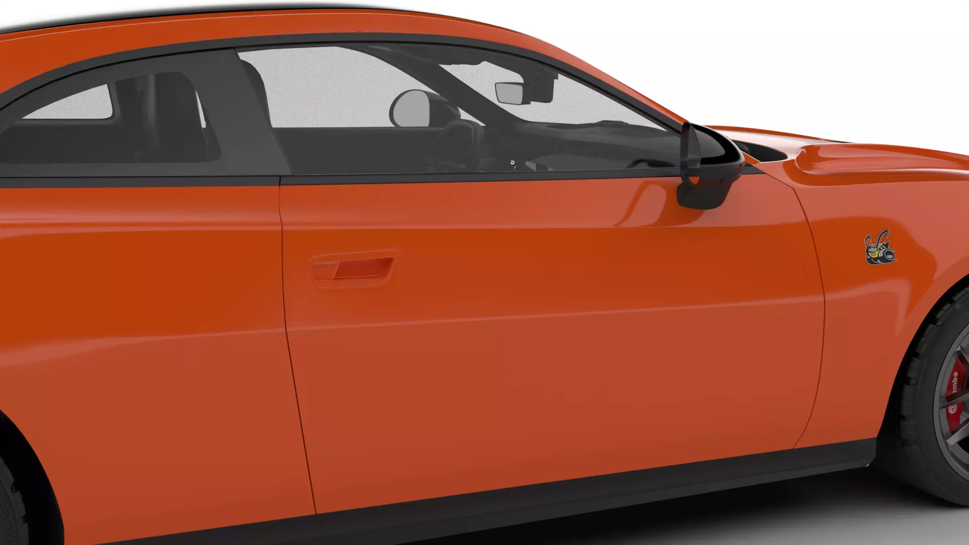 Dodge Charger Scat Pack SIXPACK 2026 3d model 3D model_11