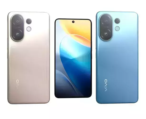 Vivo T4 Pro Nitro Blue And Blaze Gold