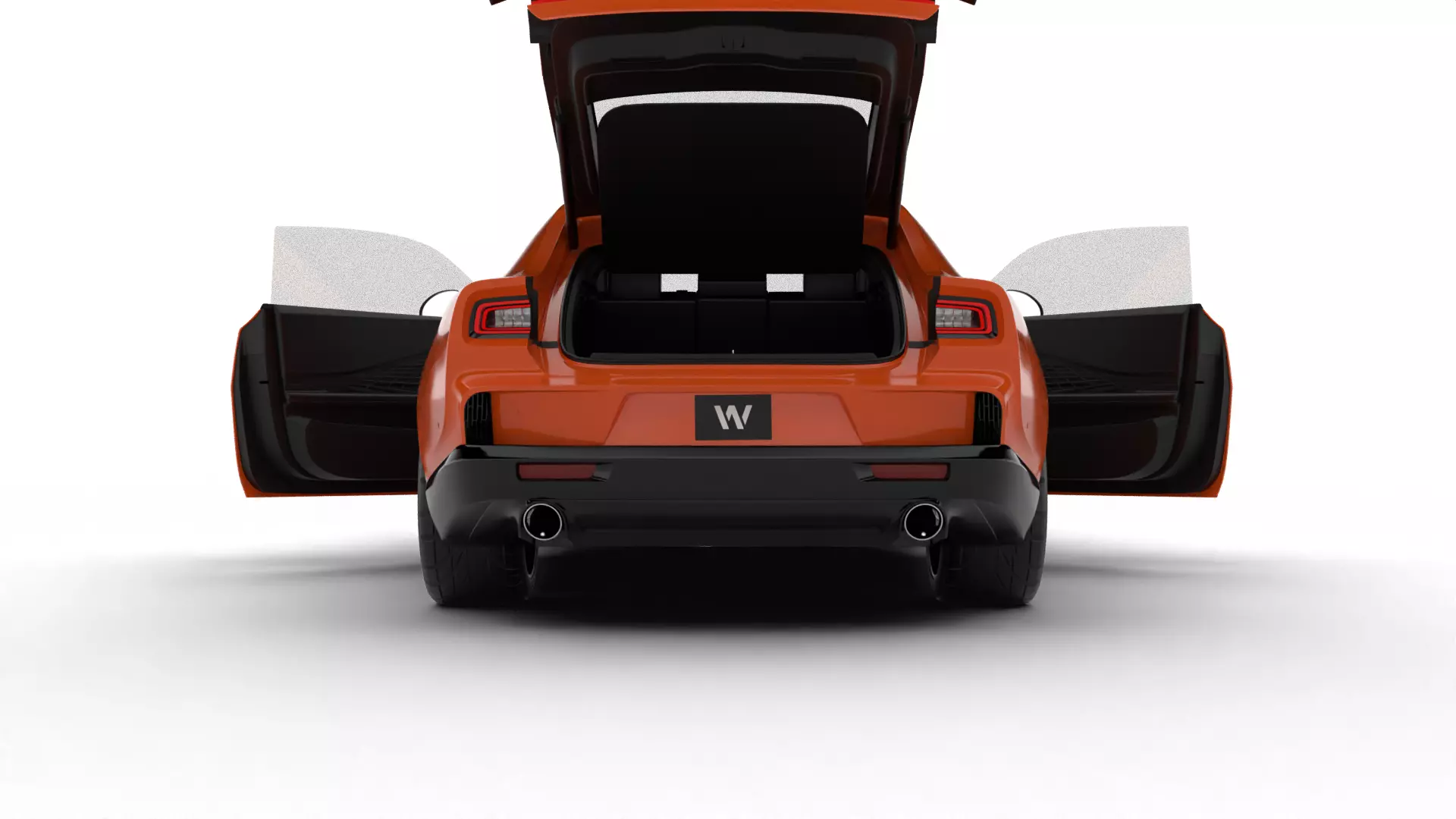 Dodge Charger Scat Pack SIXPACK 2026 HQ 3d model 3D model_15