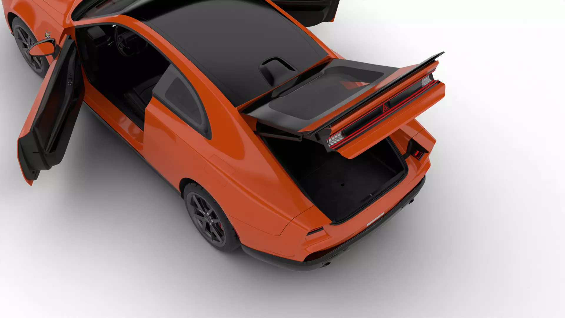 Dodge Charger Scat Pack SIXPACK 2026 HQ 3d model 3D model_13