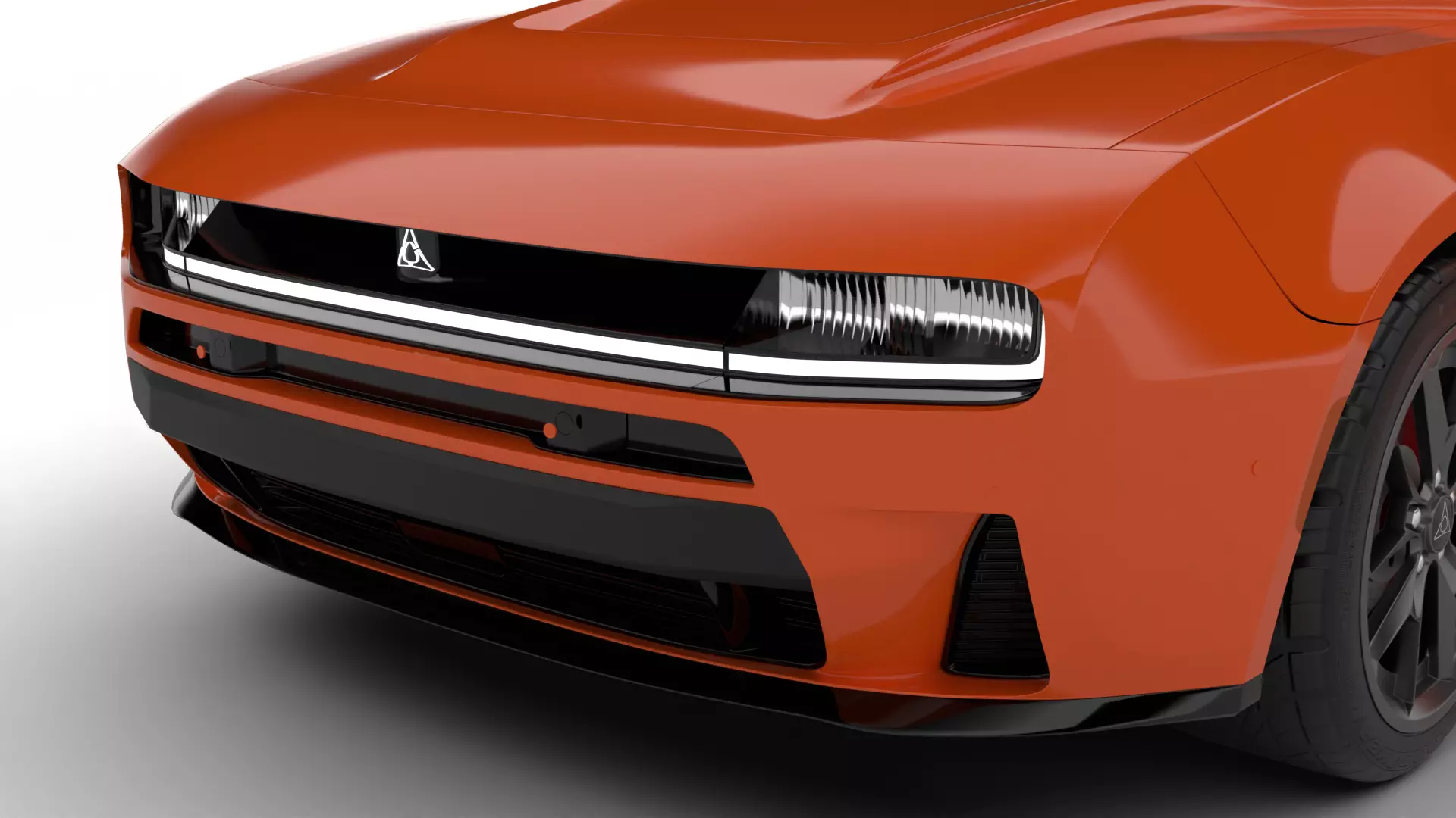 Dodge Charger Scat Pack SIXPACK 2026 HQ 3d model 3D model_6