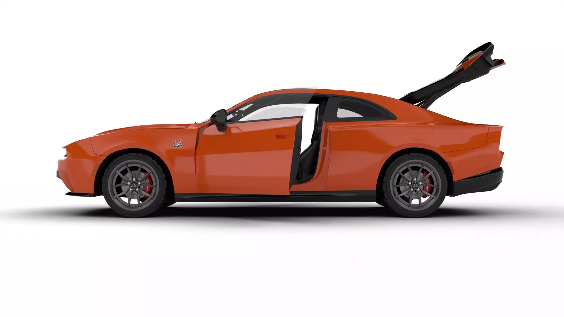 Dodge Charger Scat Pack SIXPACK 2026 HQ 3d model 3D model_14