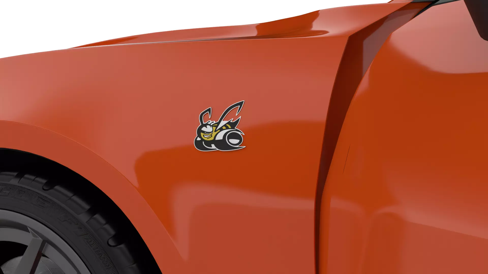 Dodge Charger Scat Pack SIXPACK 2026 HQ 3d model 3D model_5