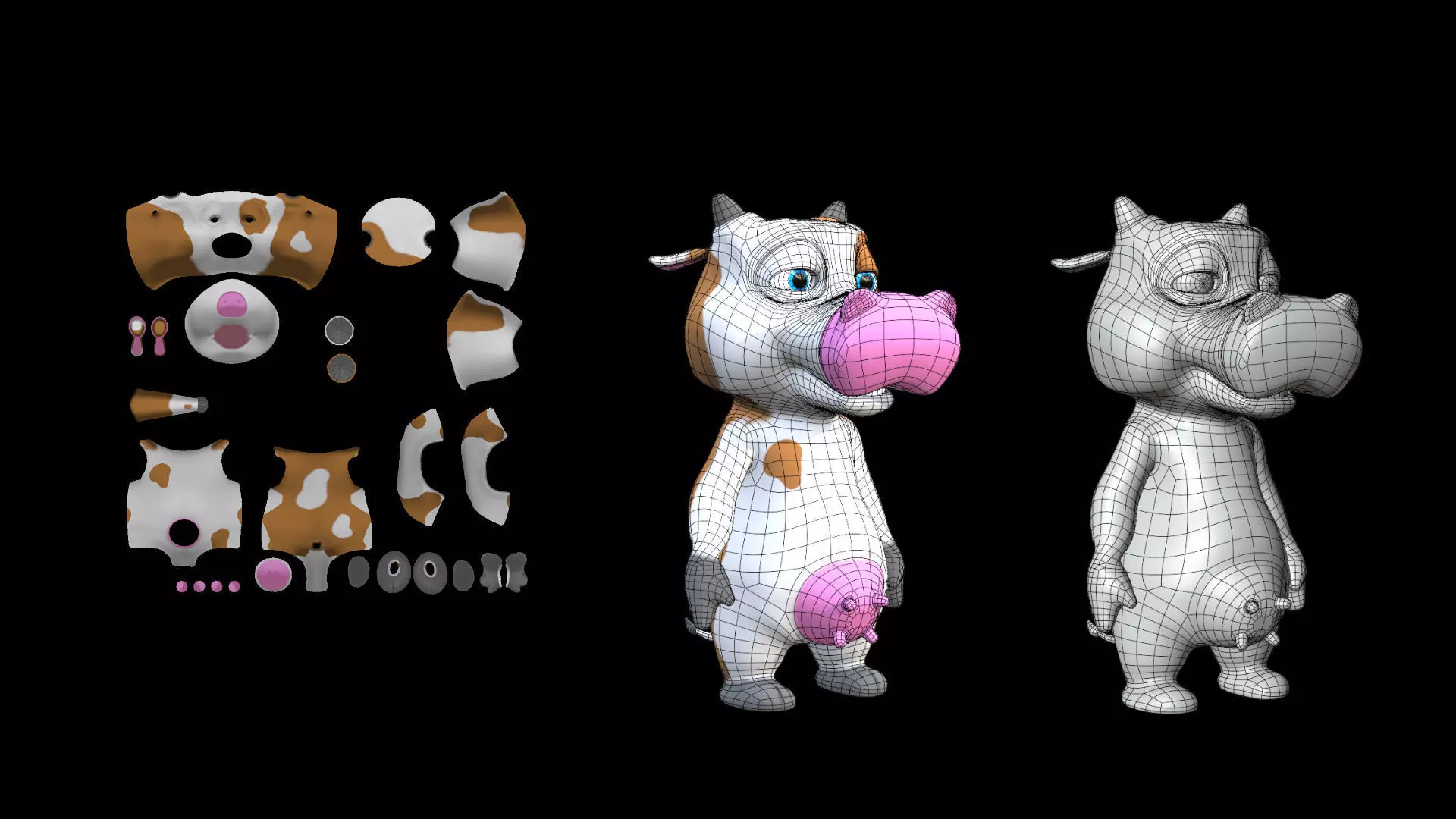 Mina The Moo 3D model_3