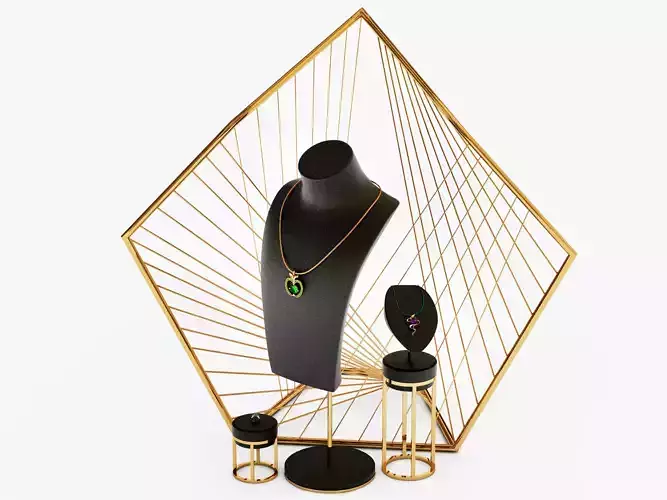 jewellery Low-poly 3D model