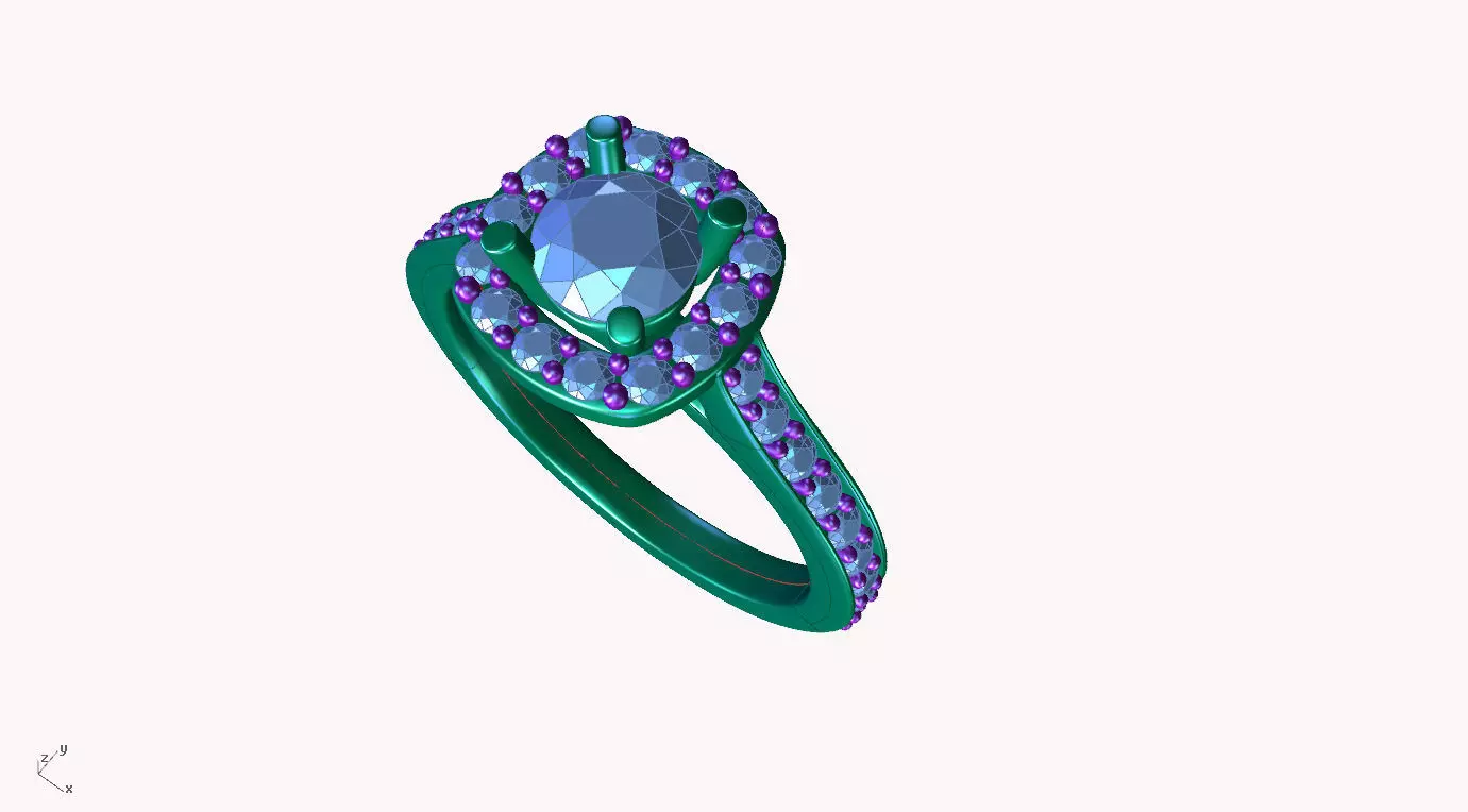 HALO RING-ZDR062 3D print model_5