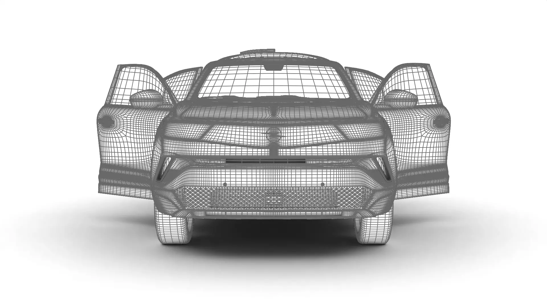 Opel Mokka GSE 3d model 3D model_35