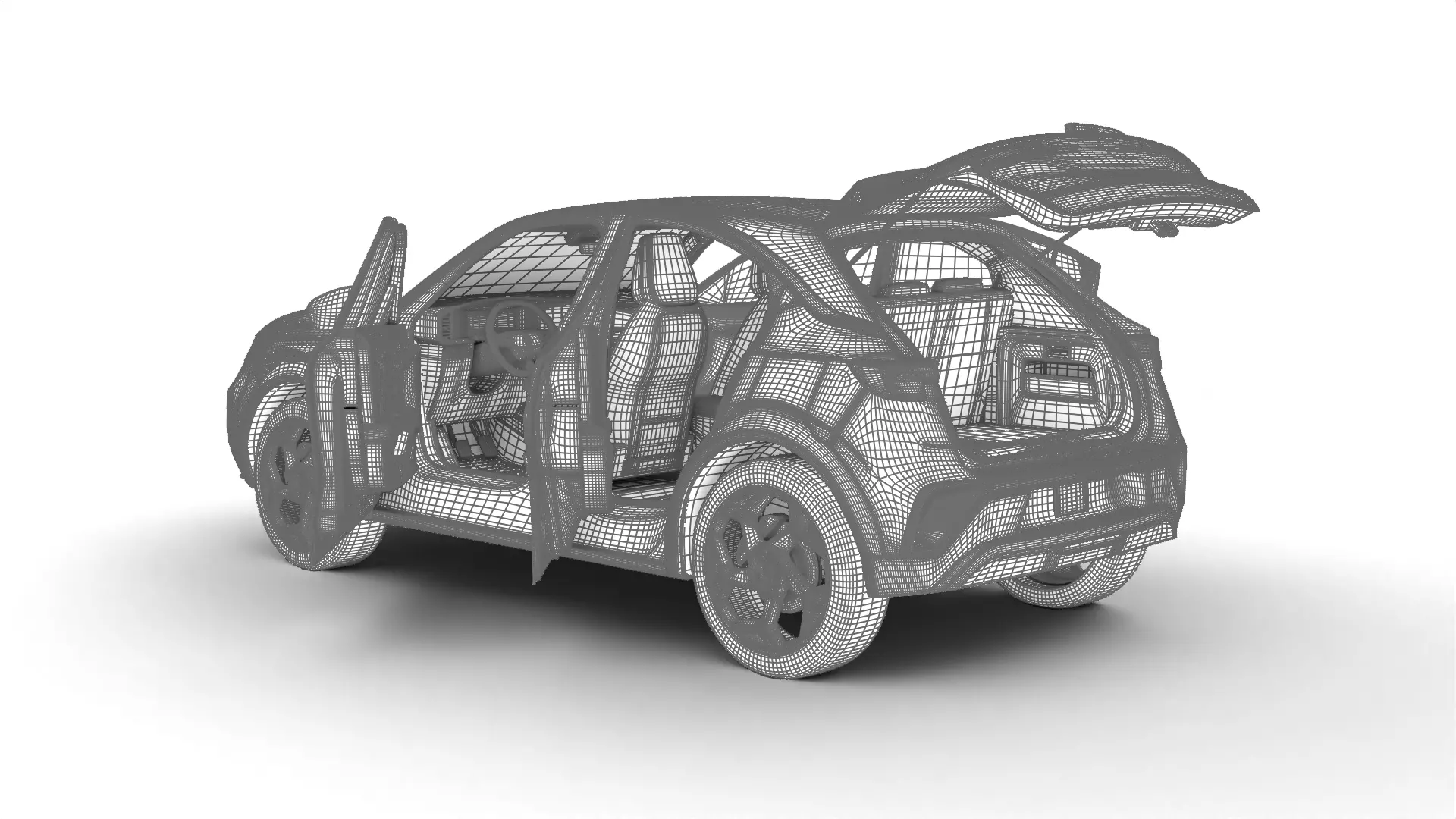 Opel Mokka GSE 3d model 3D model_29