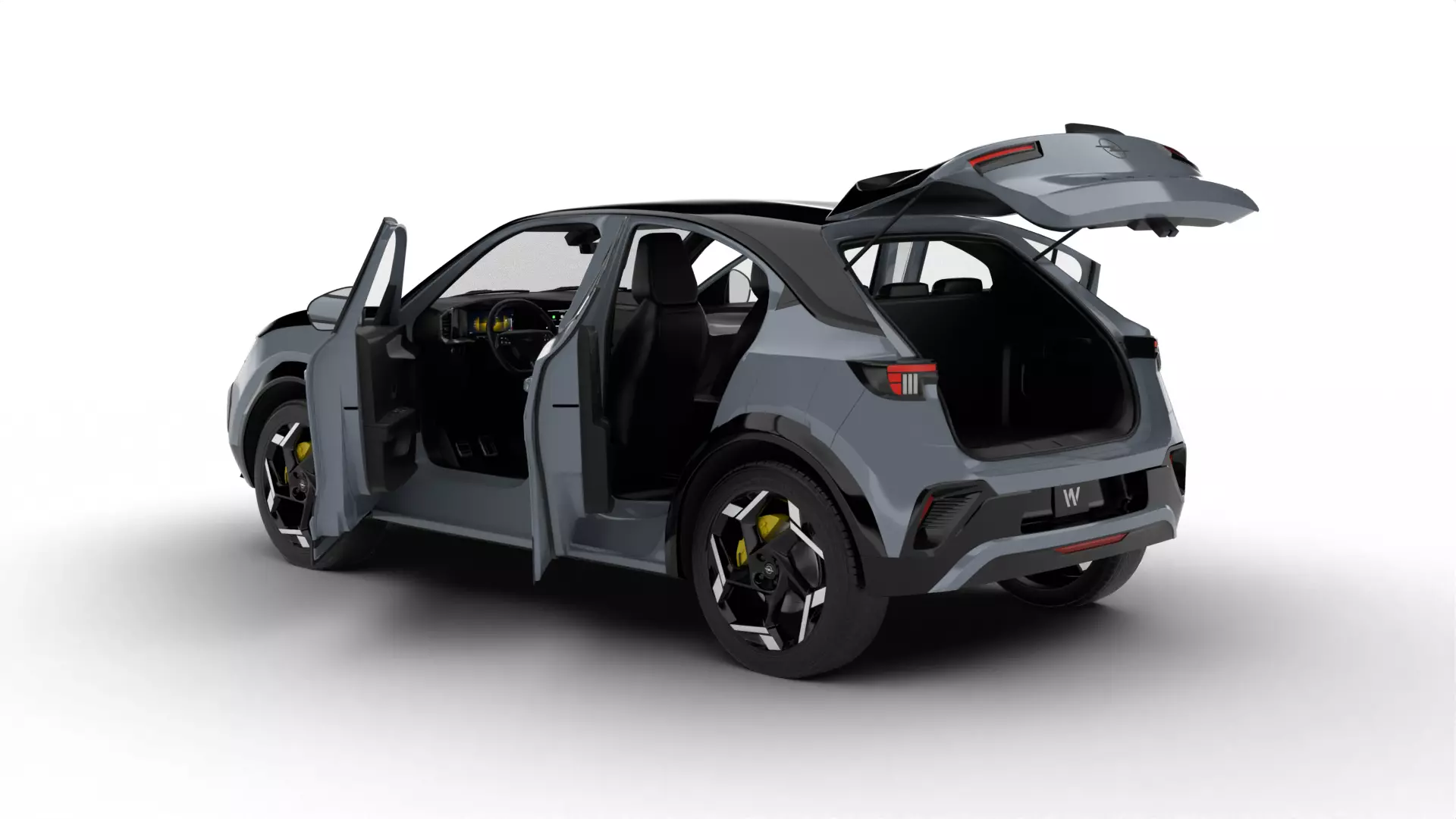 Opel Mokka GSE 3d model 3D model_1