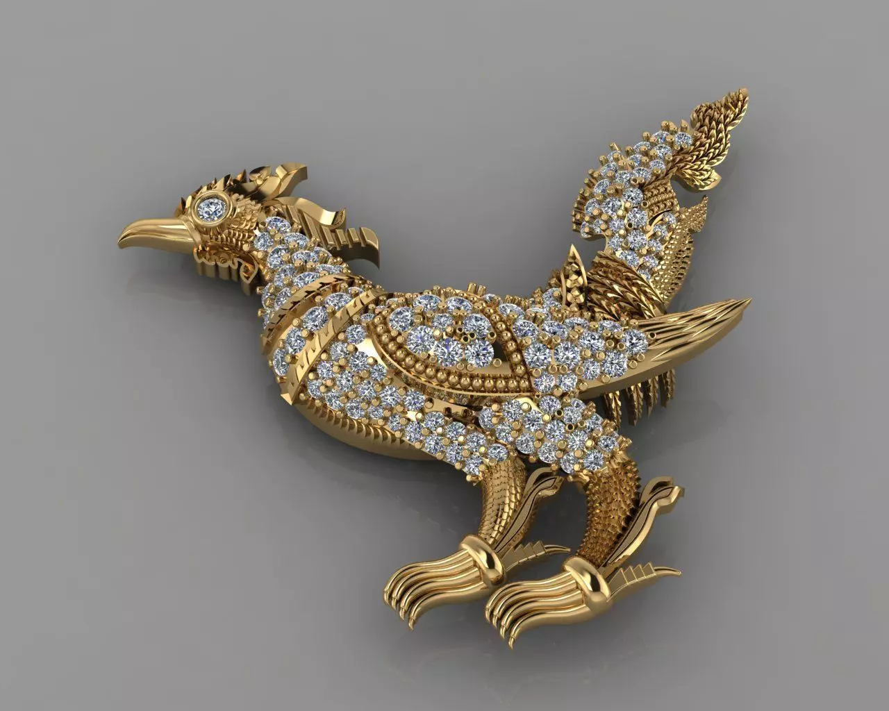 Hong Khmer King of Bird 3D print model