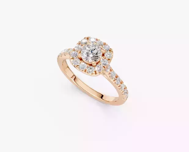 CUSHION HALO RING-ZDR083