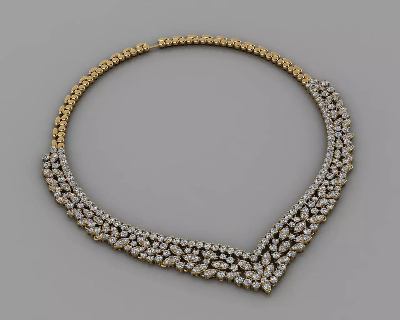 Swarea Hong kong Necklace 3D print model