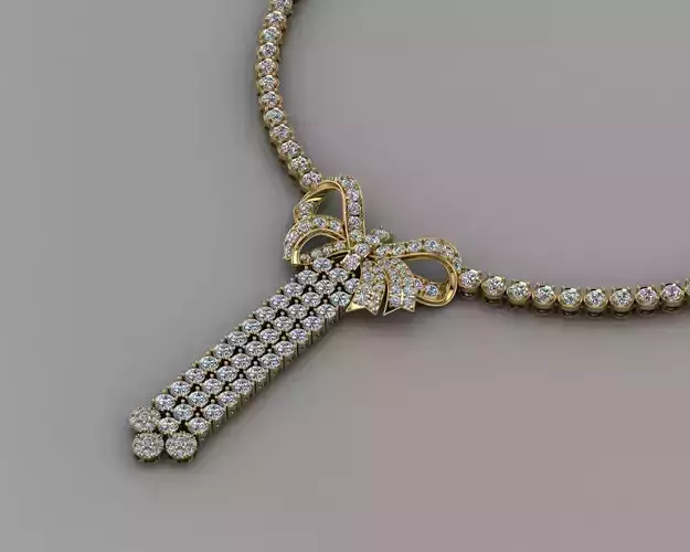 Precious Diamond Necklace
