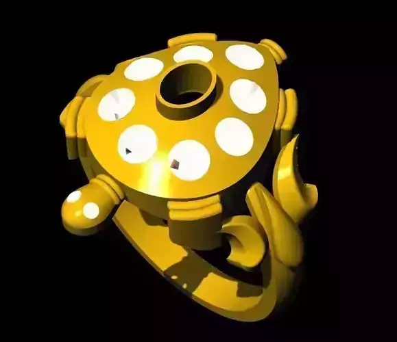 tortoise ring 3dm file 3D print model