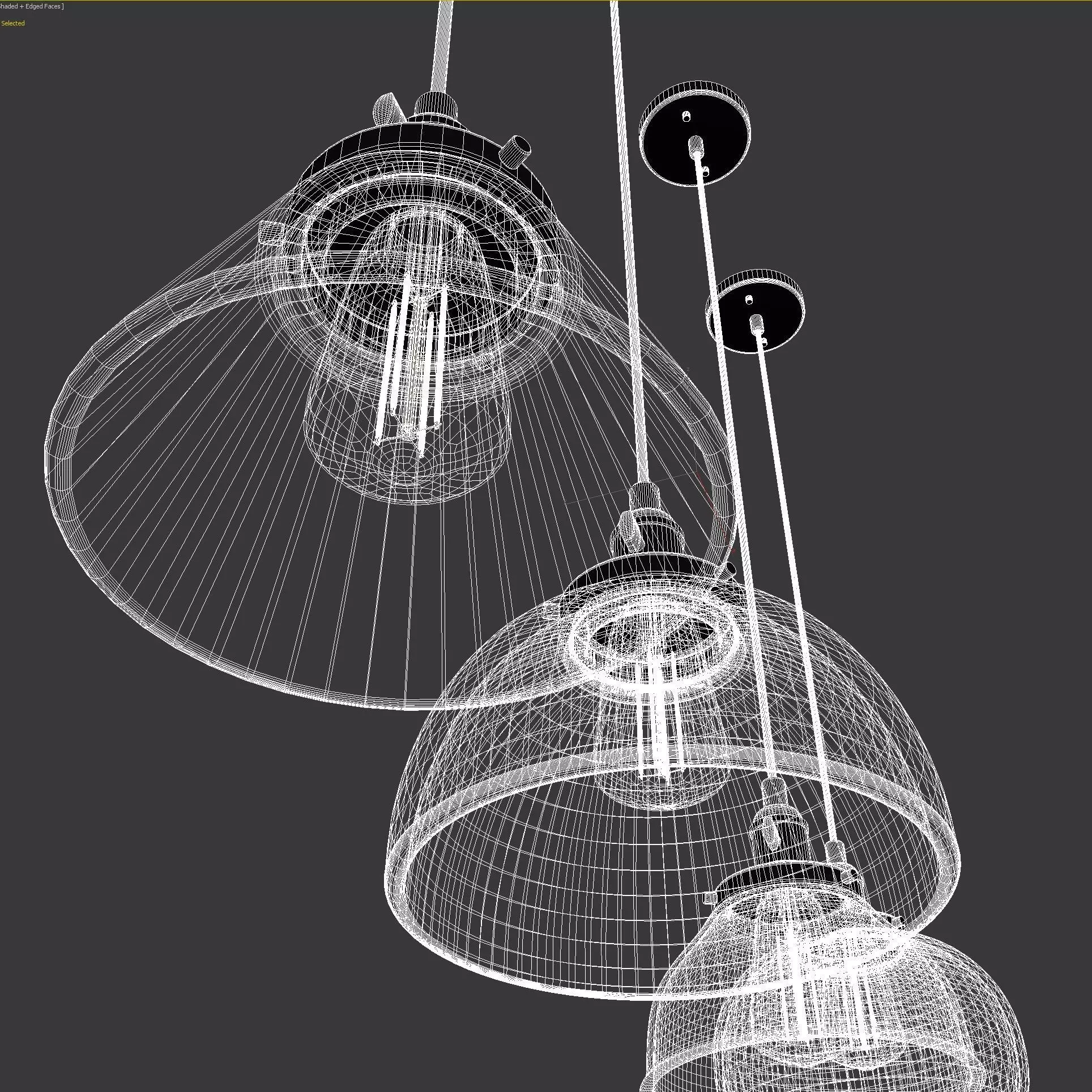 Kichler lighting Avery pendant 3D model_7