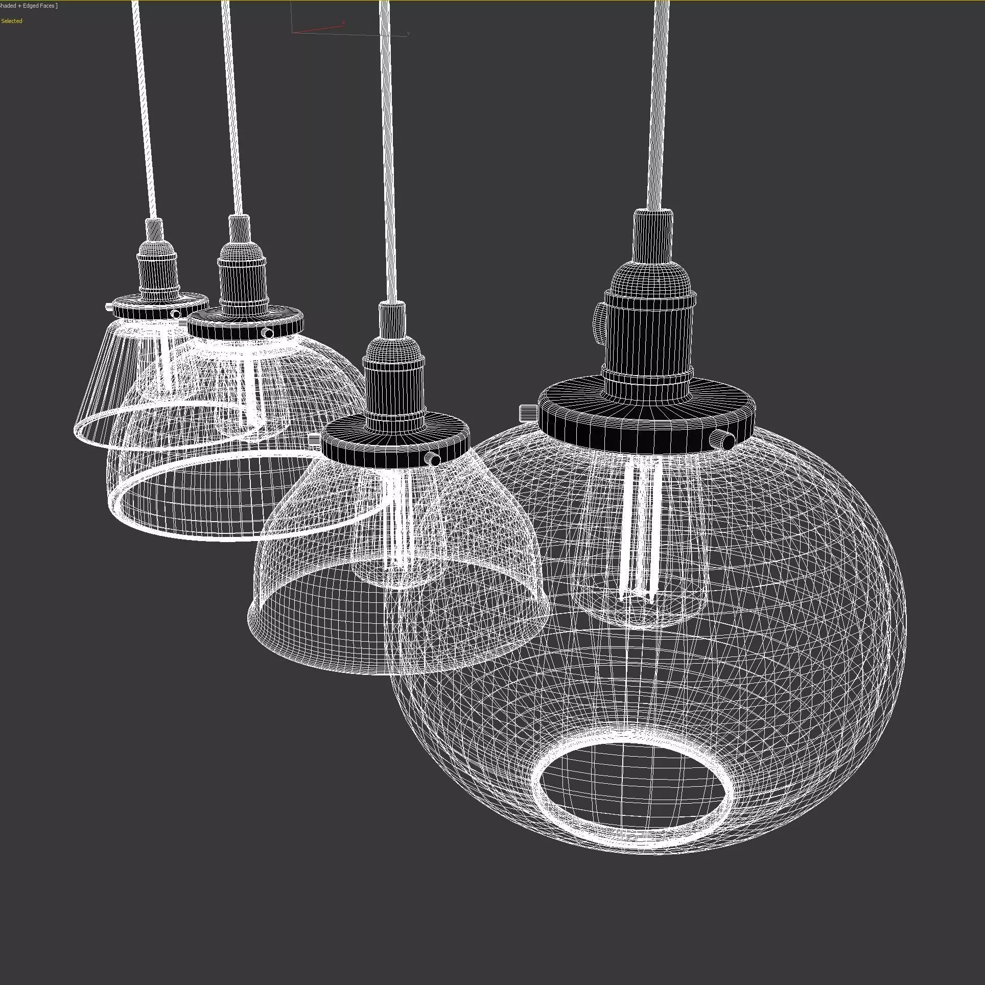 Kichler lighting Avery pendant 3D model_8
