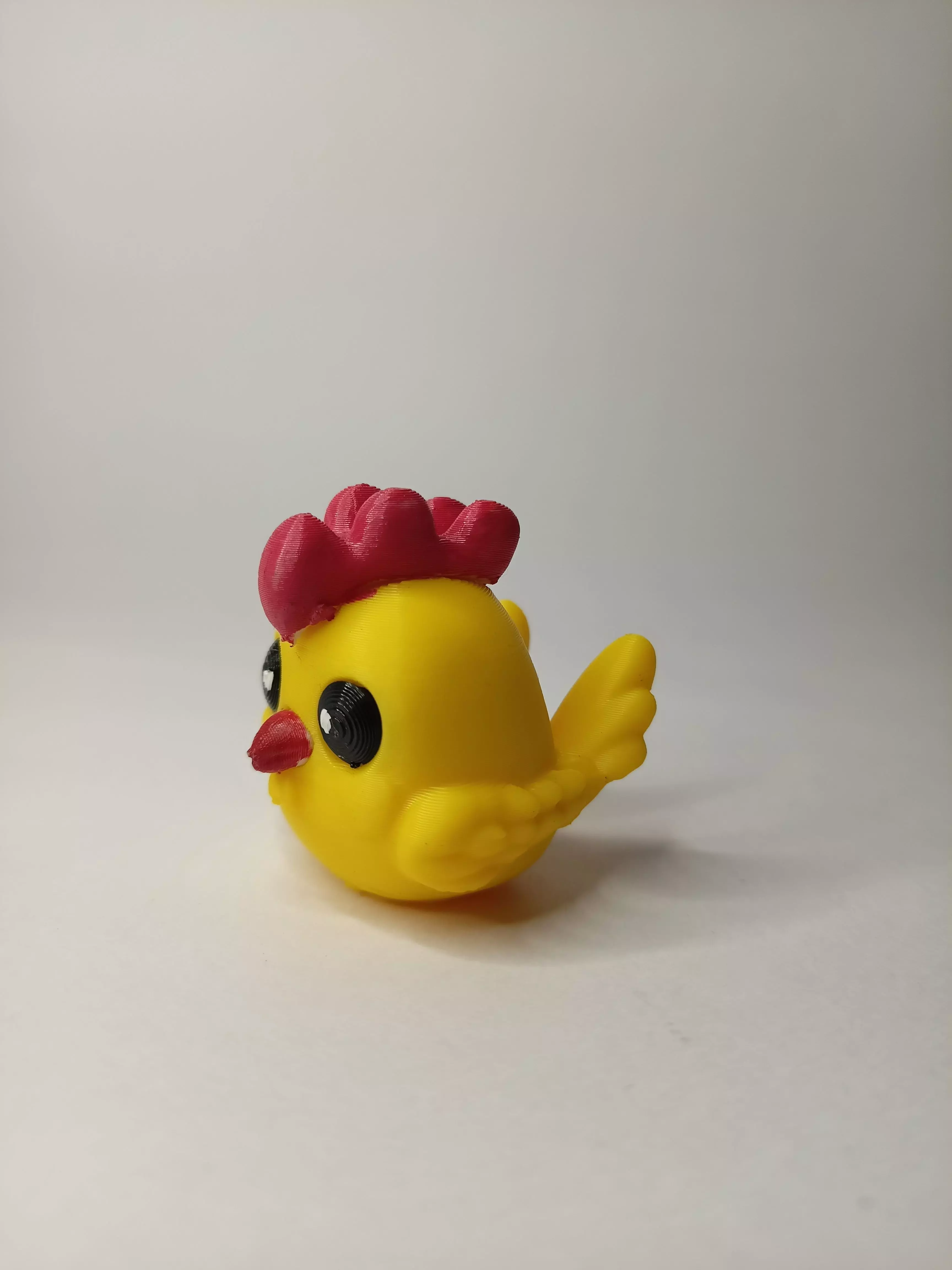 Adorable 3D Printed Chicken Collection Keychain Version 3D print model_2