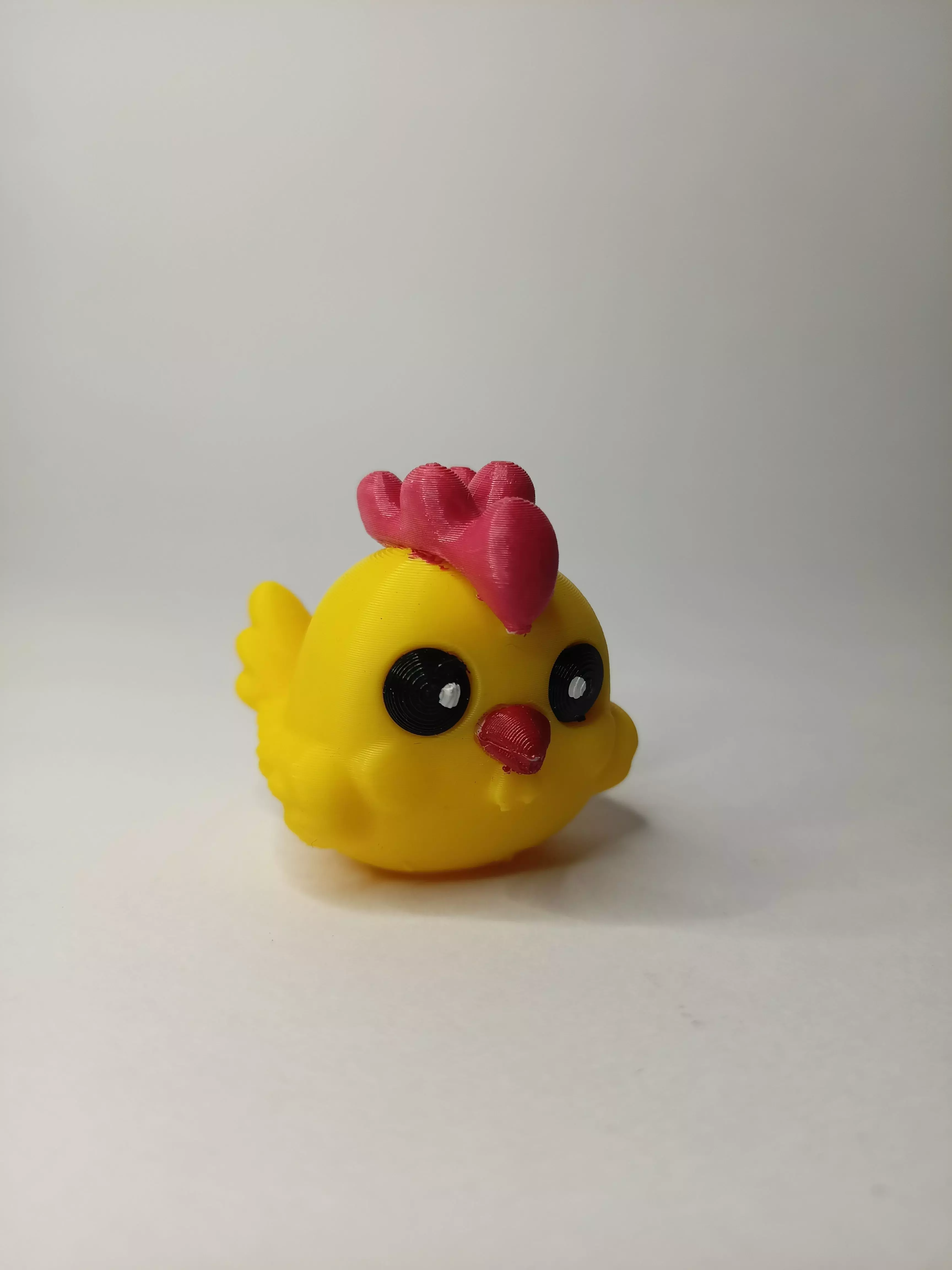 Adorable 3D Printed Chicken Collection Keychain Version 3D print model_3